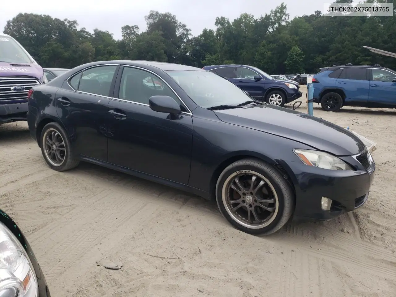 2007 Lexus Is 250 VIN: JTHCK262X75013765 Lot: 62865165