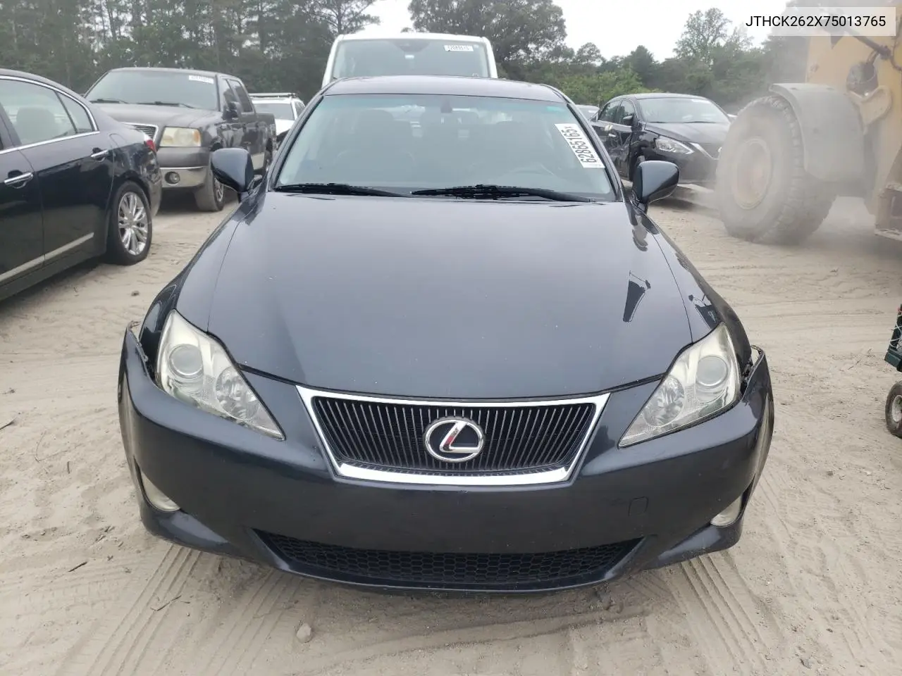 2007 Lexus Is 250 VIN: JTHCK262X75013765 Lot: 62865165
