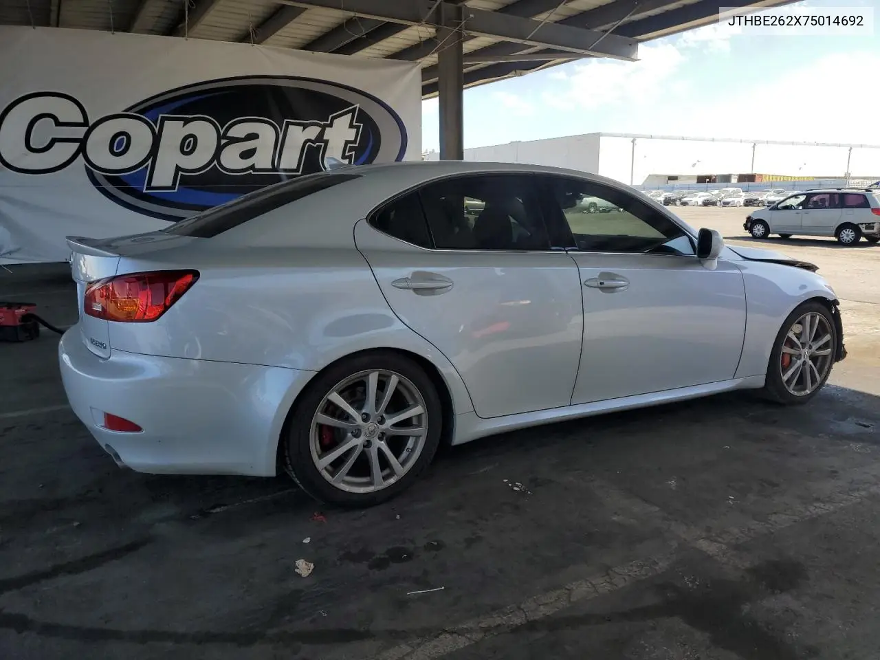 2007 Lexus Is 350 VIN: JTHBE262X75014692 Lot: 63022525