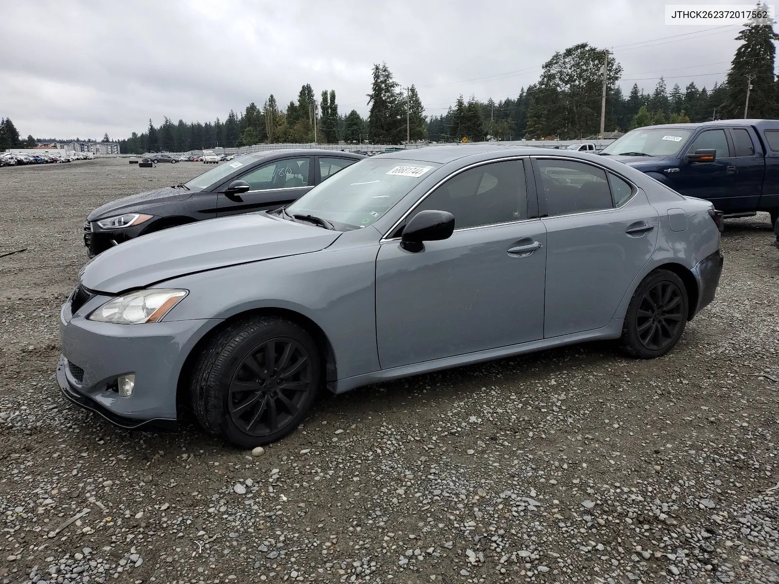 2007 Lexus Is 250 VIN: JTHCK262372017562 Lot: 68681744