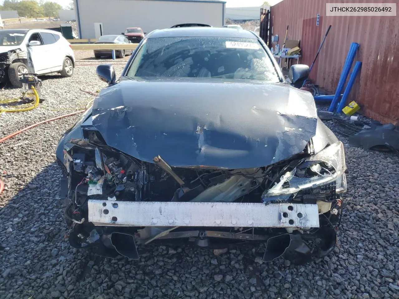 2008 Lexus Is 250 VIN: JTHCK262985026492 Lot: 52495275