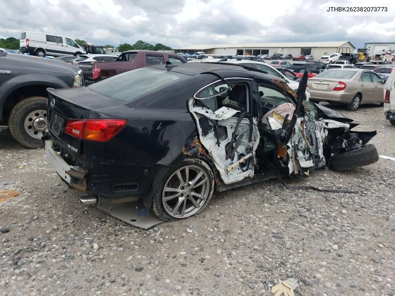 2008 Lexus Is 250 VIN: JTHBK262382073773 Lot: 55734265