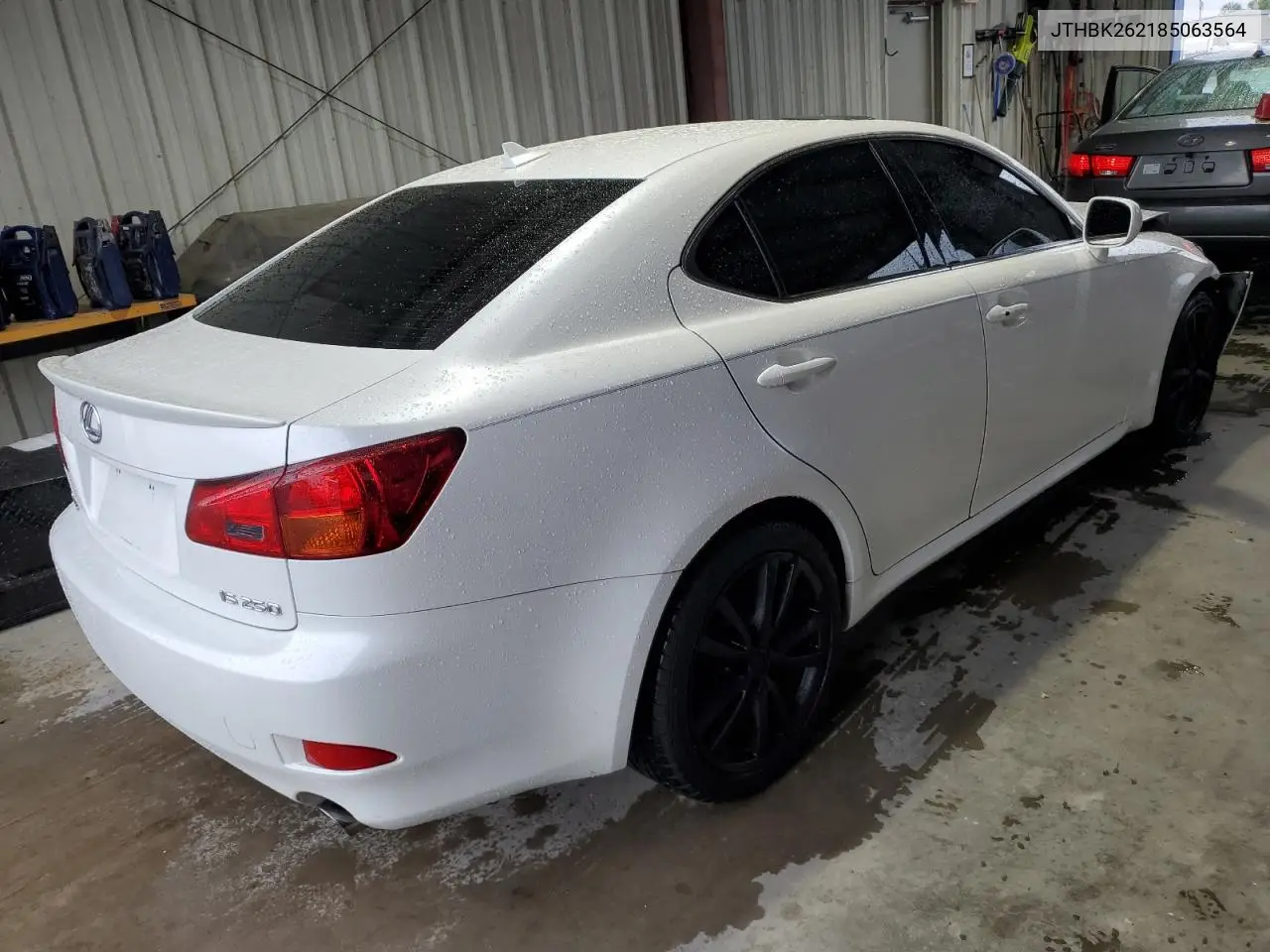 2008 Lexus Is 250 VIN: JTHBK262185063564 Lot: 56606645