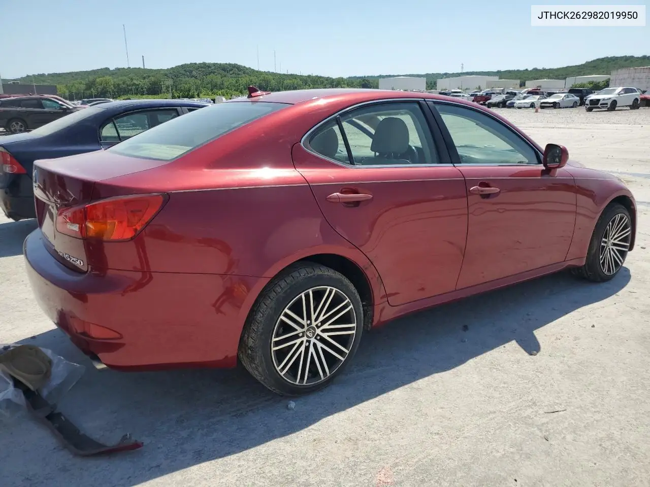 2008 Lexus Is 250 VIN: JTHCK262982019950 Lot: 56975195
