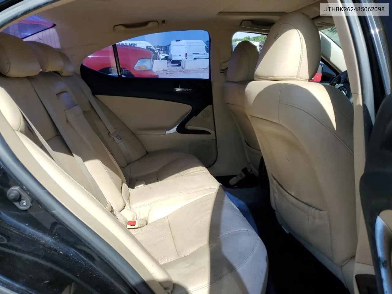 2008 Lexus Is 250 VIN: JTHBK262485062098 Lot: 61596025