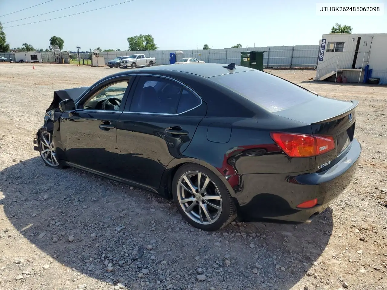 2008 Lexus Is 250 VIN: JTHBK262485062098 Lot: 61596025