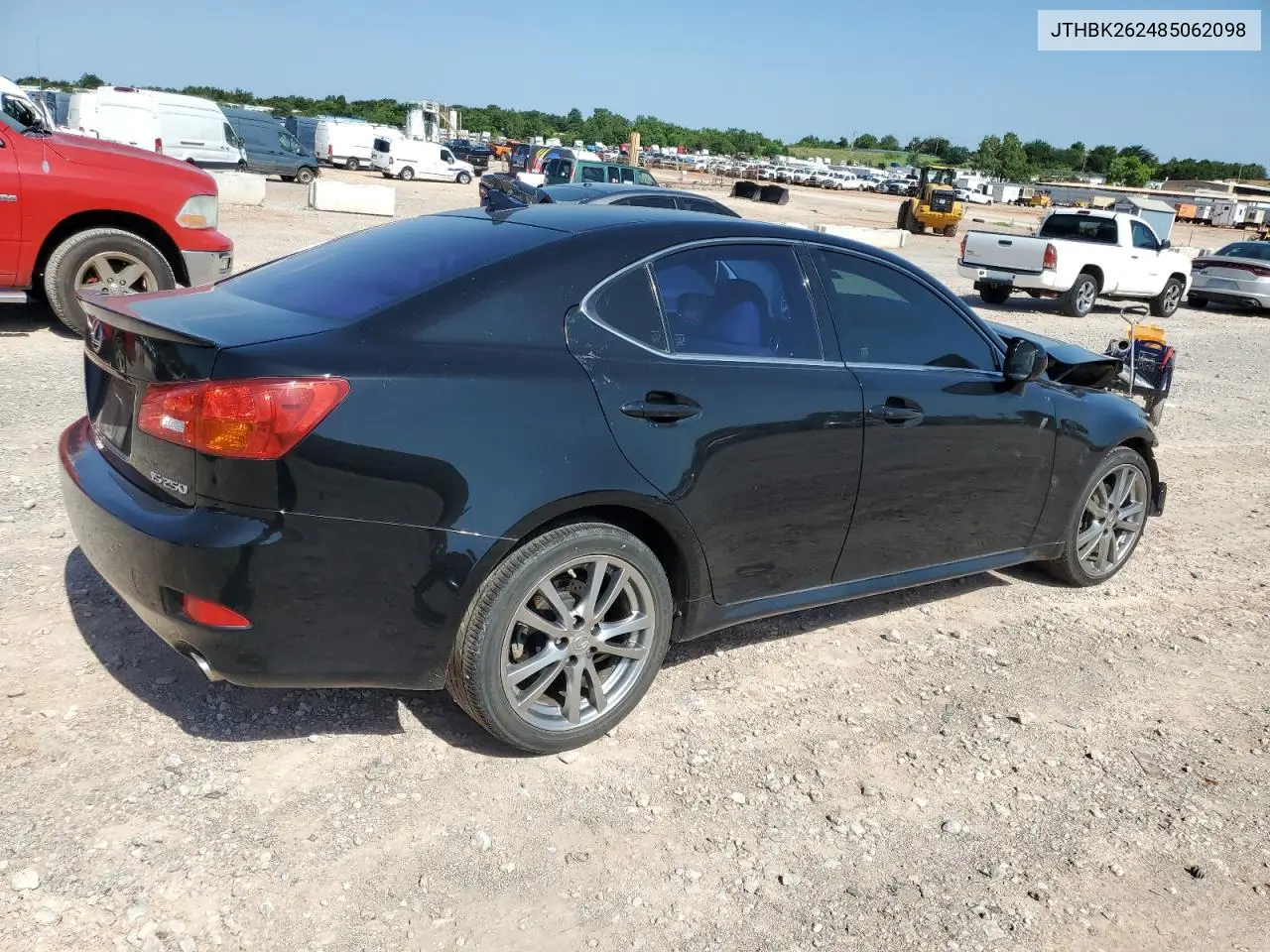 2008 Lexus Is 250 VIN: JTHBK262485062098 Lot: 61596025