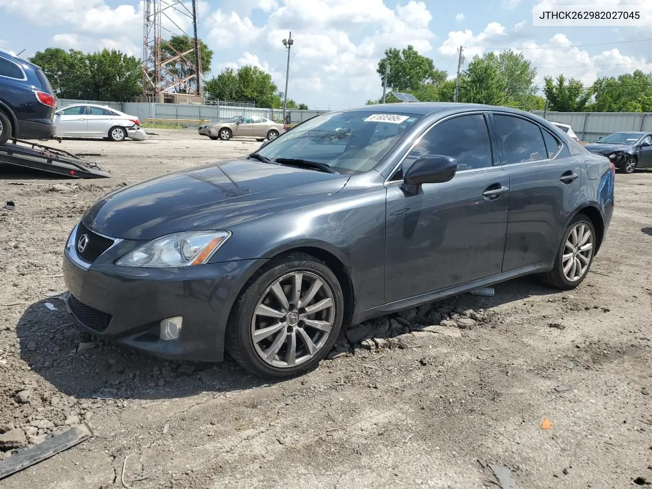 2008 Lexus Is 250 VIN: JTHCK262982027045 Lot: 61832495