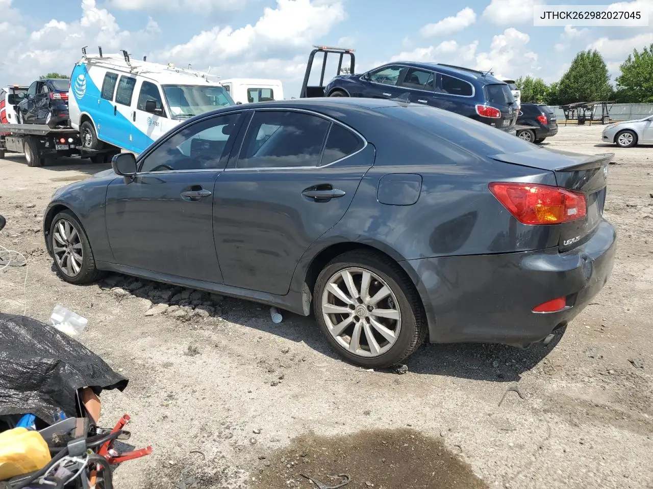 2008 Lexus Is 250 VIN: JTHCK262982027045 Lot: 61832495