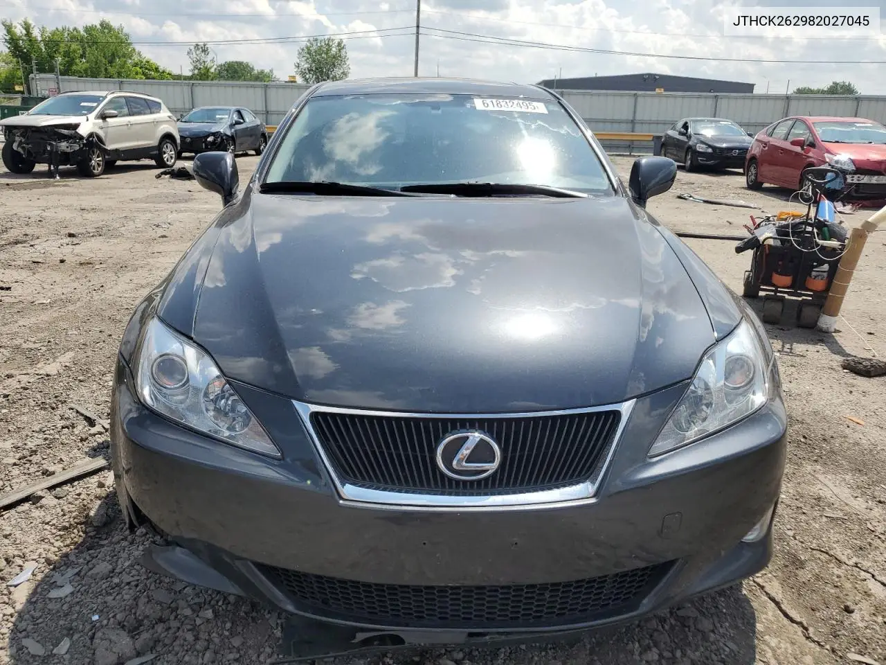 2008 Lexus Is 250 VIN: JTHCK262982027045 Lot: 61832495