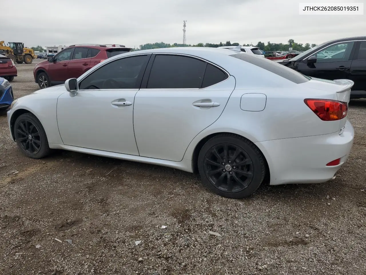 2008 Lexus Is 250 VIN: JTHCK262085019351 Lot: 62059585