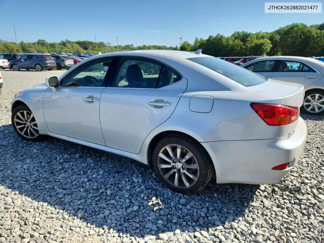 2008 Lexus Is 250 VIN: JTHCK262882021477 Lot: 62304885