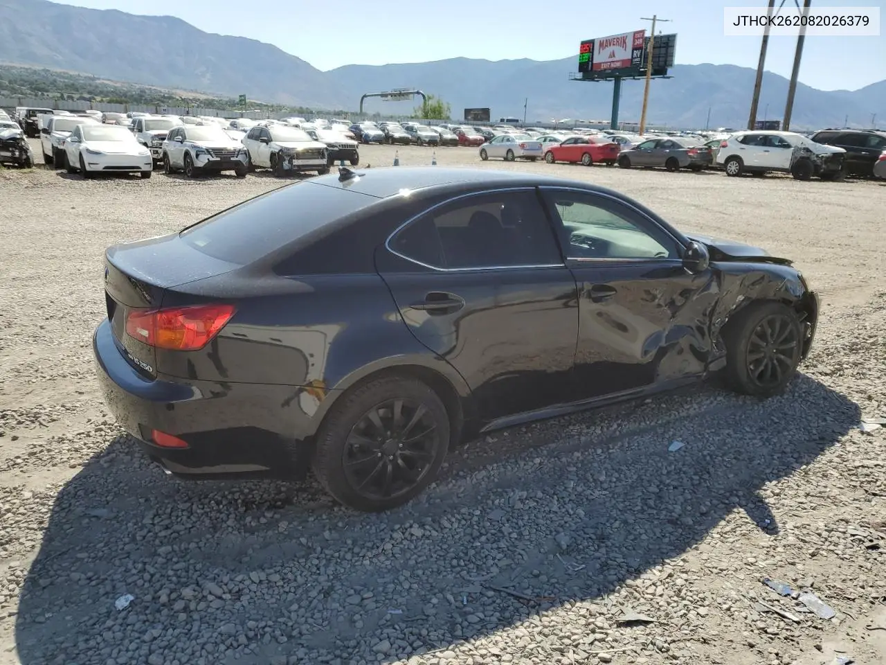 2008 Lexus Is 250 VIN: JTHCK262082026379 Lot: 62647245