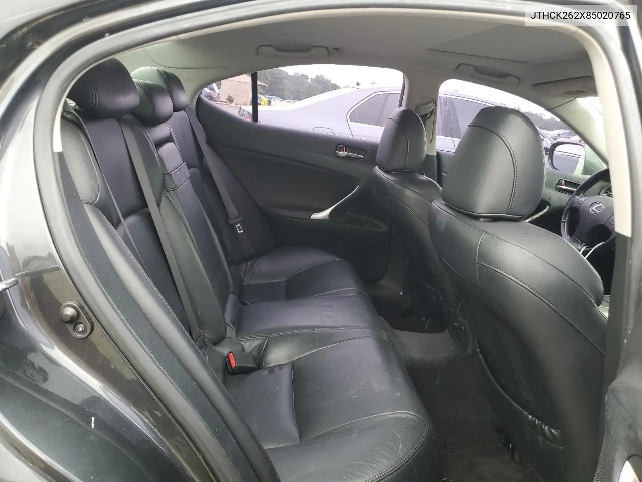 2008 Lexus Is 250 VIN: JTHCK262X85020765 Lot: 62653565