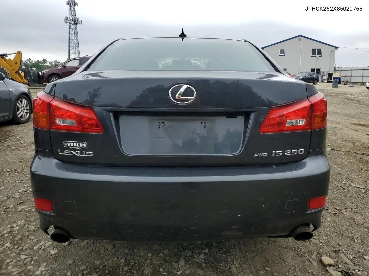 2008 Lexus Is 250 VIN: JTHCK262X85020765 Lot: 62653565