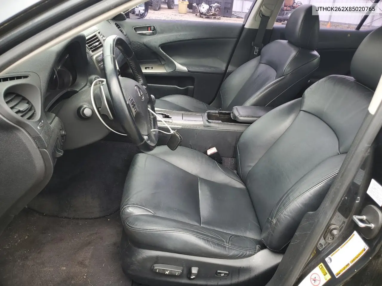 2008 Lexus Is 250 VIN: JTHCK262X85020765 Lot: 62653565