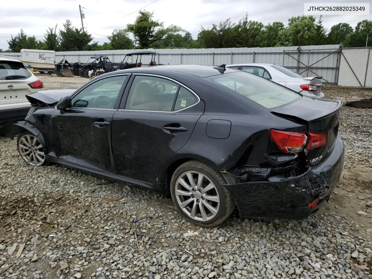 2008 Lexus Is 250 VIN: JTHCK262882025349 Lot: 62878415