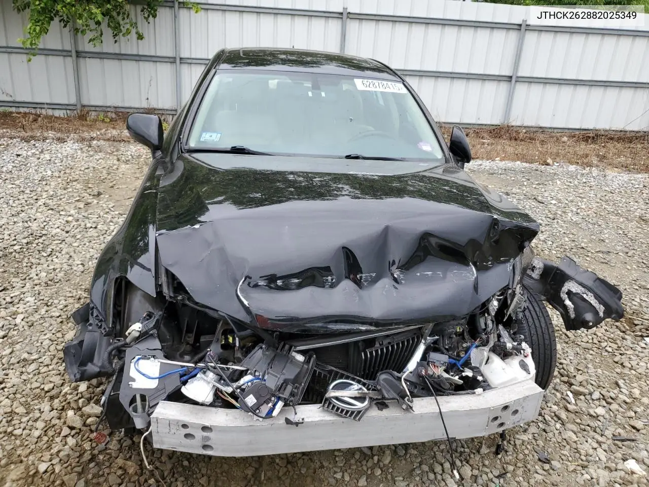 2008 Lexus Is 250 VIN: JTHCK262882025349 Lot: 62878415