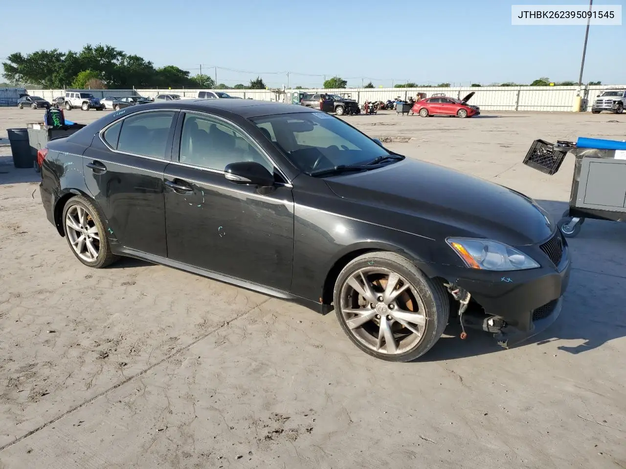 2009 Lexus Is 250 VIN: JTHBK262395091545 Lot: 51756405
