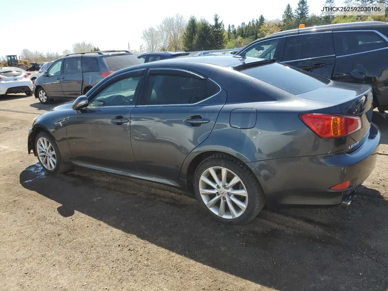 2009 Lexus Is 250 VIN: JTHCK262592030106 Lot: 54588195