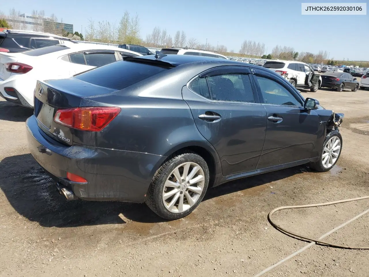 2009 Lexus Is 250 VIN: JTHCK262592030106 Lot: 54588195