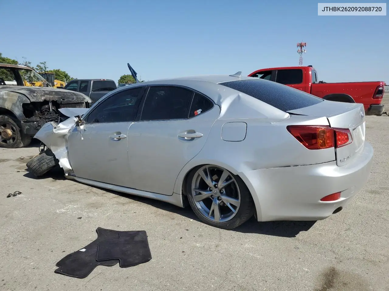 2009 Lexus Is 250 VIN: JTHBK262092088720 Lot: 55464385