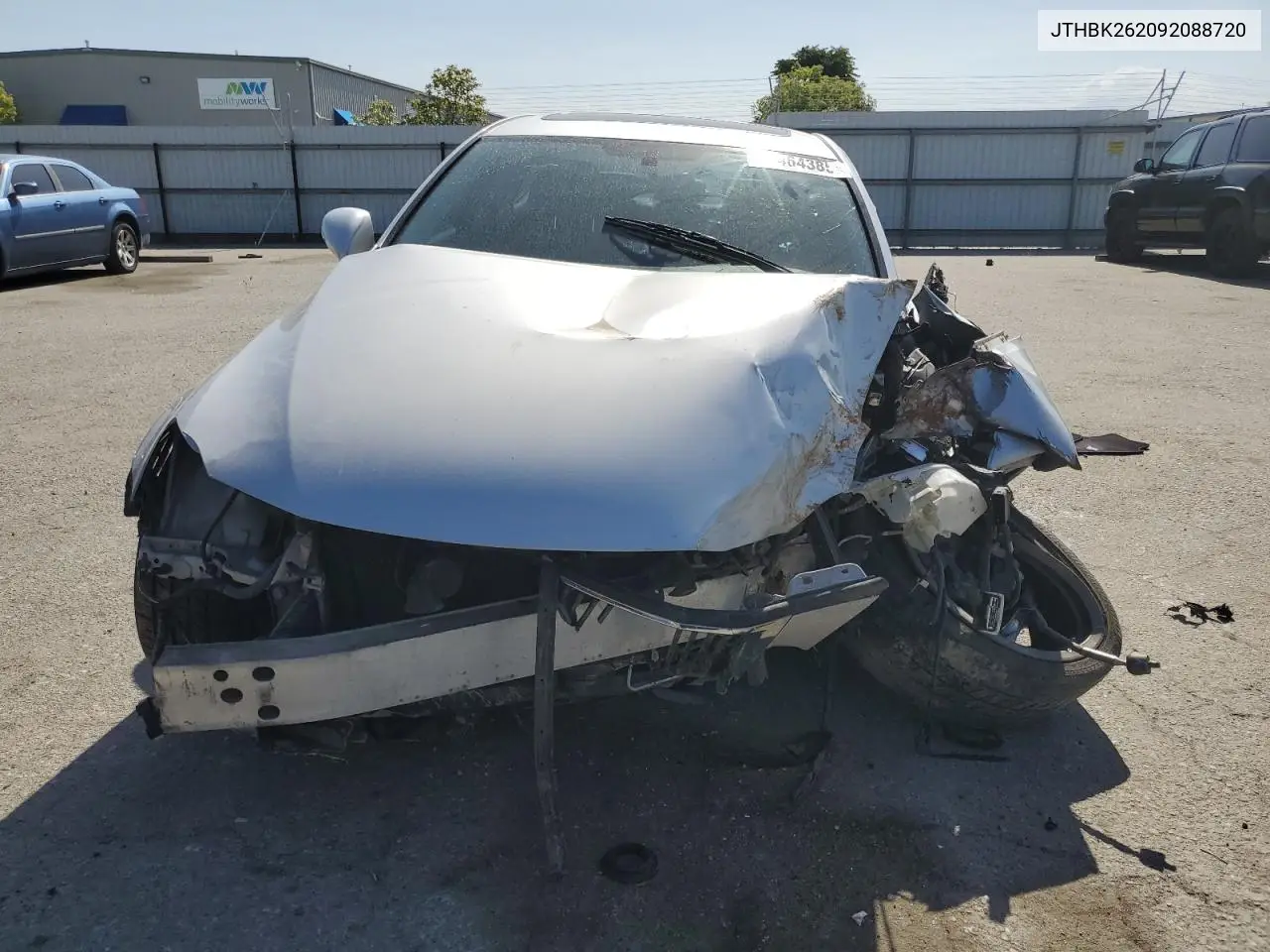 2009 Lexus Is 250 VIN: JTHBK262092088720 Lot: 55464385