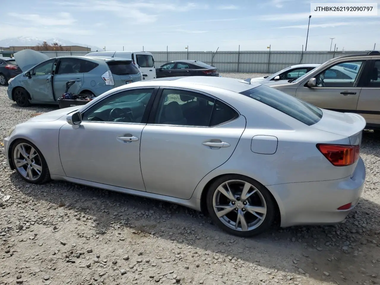2009 Lexus Is 250 VIN: JTHBK262192090797 Lot: 56572185