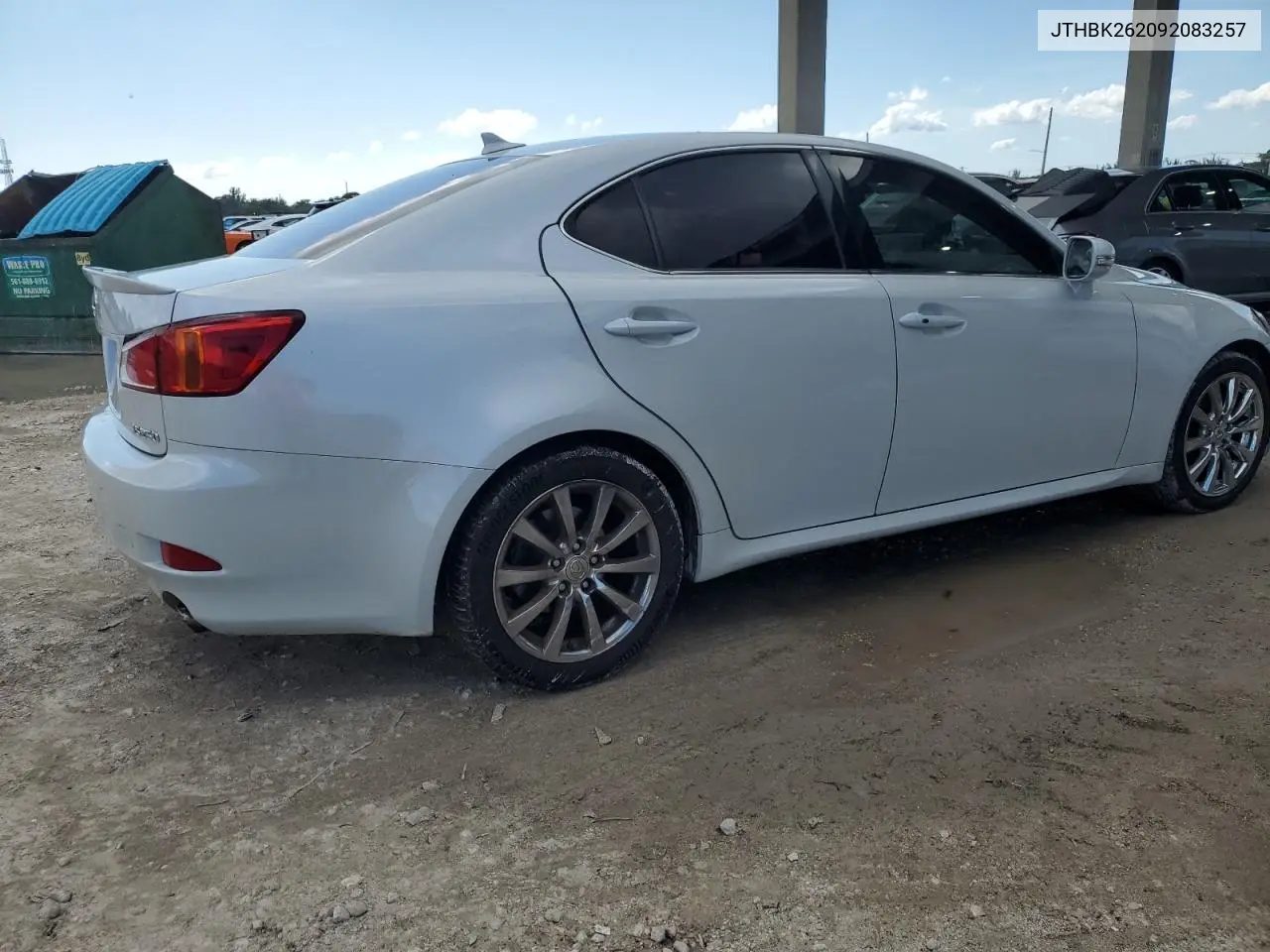 2009 Lexus Is 250 VIN: JTHBK262092083257 Lot: 56606245