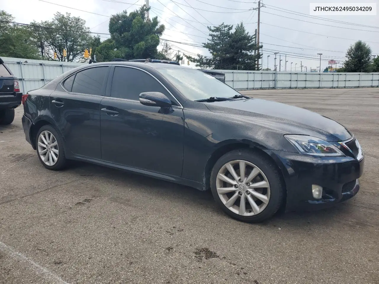 2009 Lexus Is 250 VIN: JTHCK262495034209 Lot: 62148125
