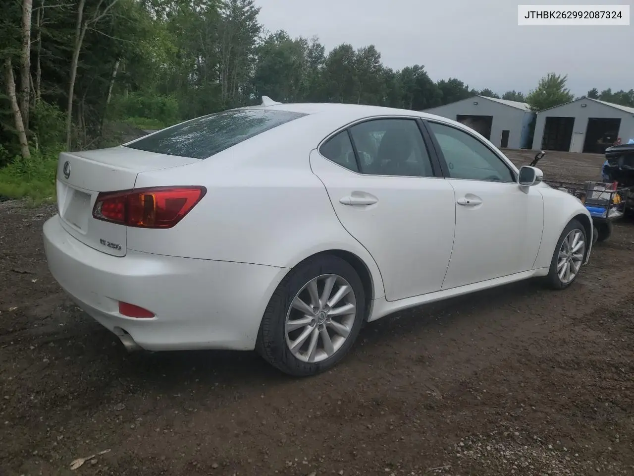 2009 Lexus Is 250 VIN: JTHBK262992087324 Lot: 62573125