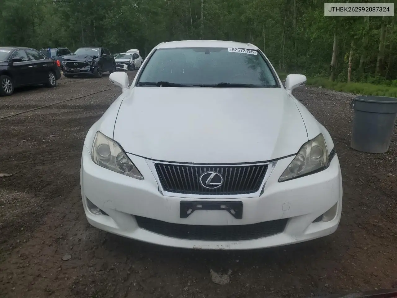 2009 Lexus Is 250 VIN: JTHBK262992087324 Lot: 62573125