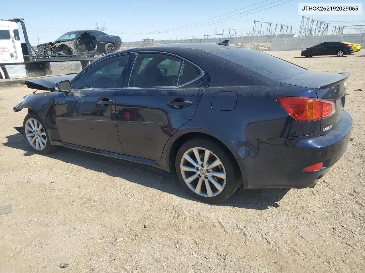 2009 Lexus Is 250 VIN: JTHCK262192029065 Lot: 62789925