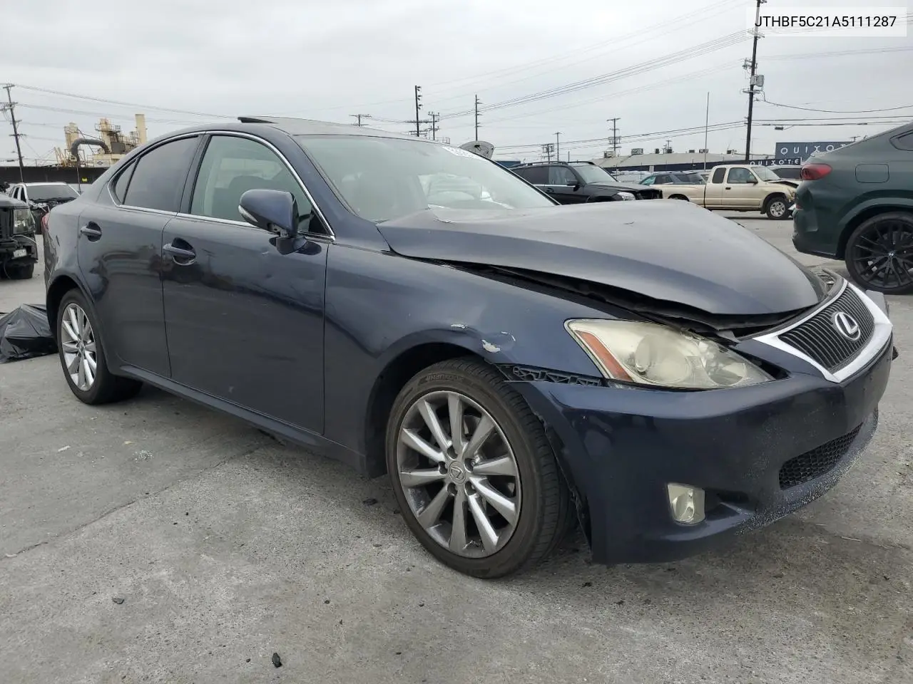 2010 Lexus Is 250 VIN: JTHBF5C21A5111287 Lot: 53585745