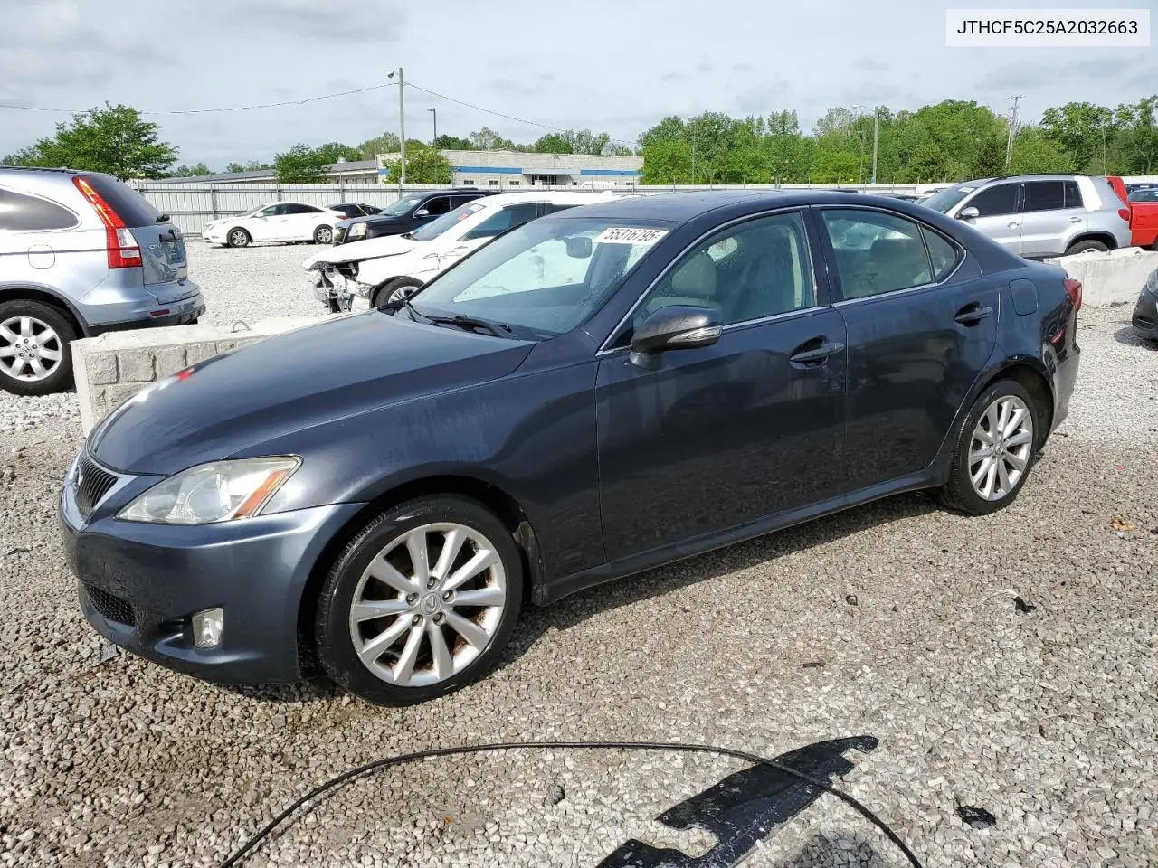 2010 Lexus Is 250 VIN: JTHCF5C25A2032663 Lot: 55316795