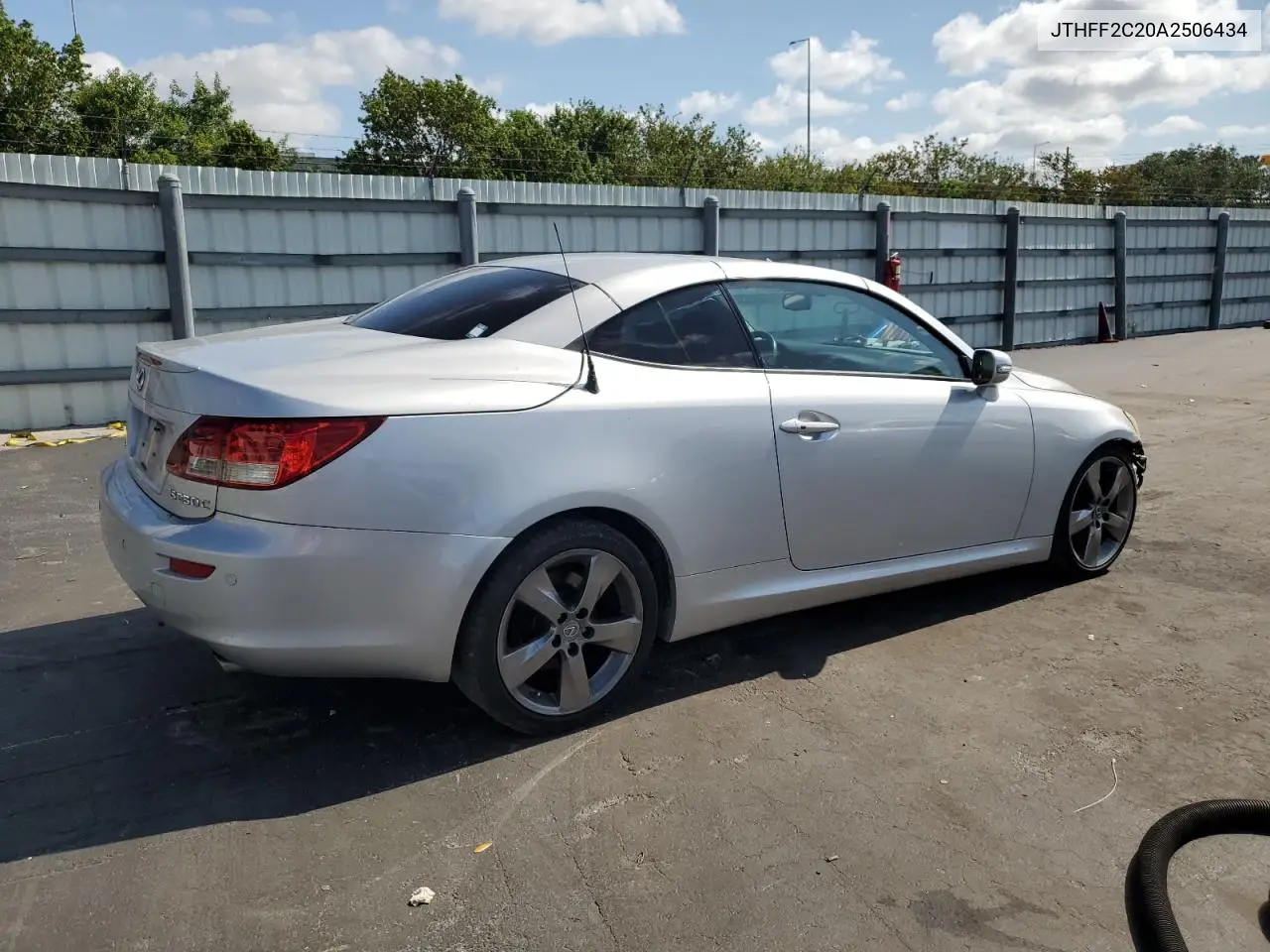 2010 Lexus Is 250 VIN: JTHFF2C20A2506434 Lot: 55491365