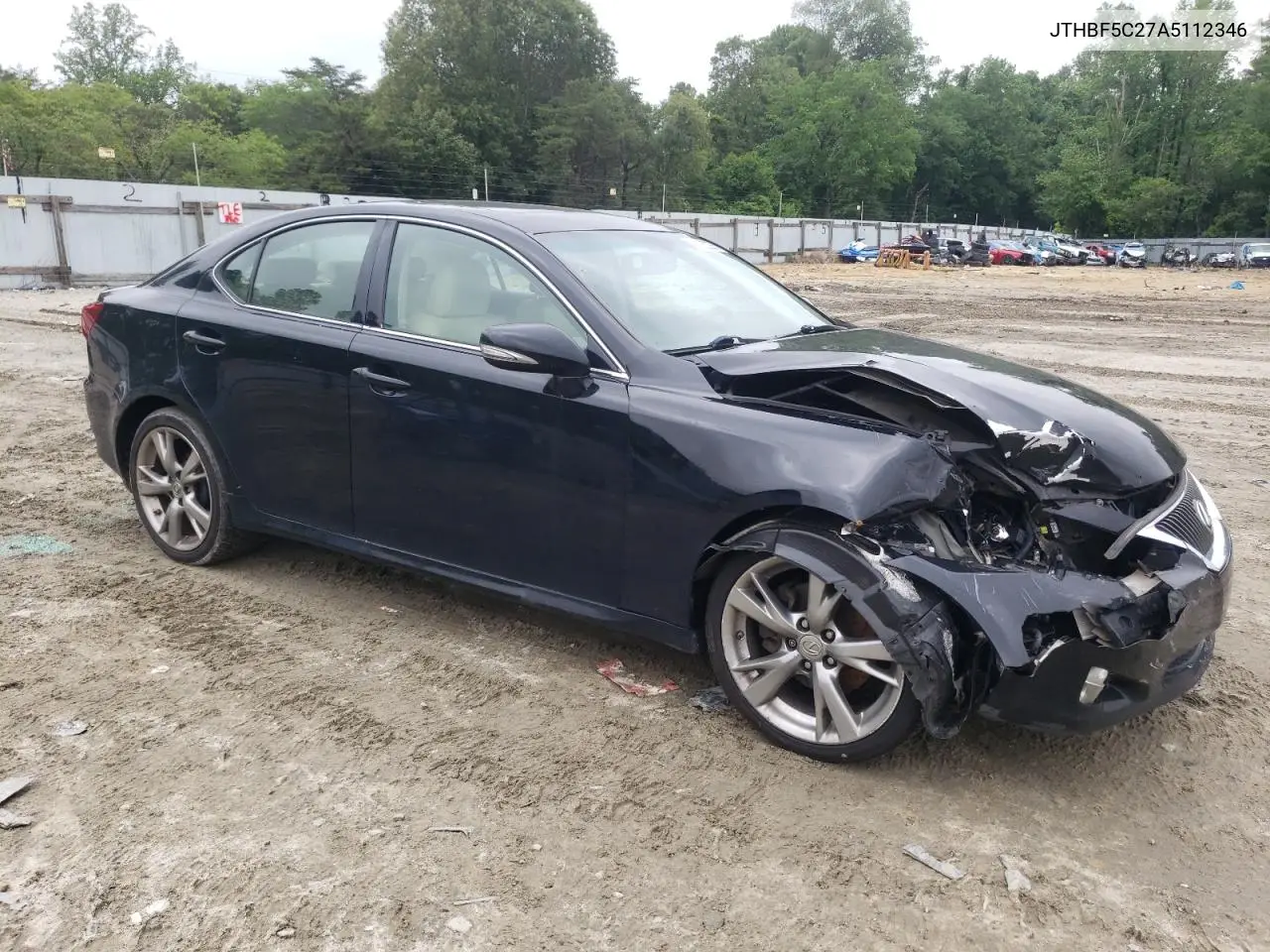 2010 Lexus Is 250 VIN: JTHBF5C27A5112346 Lot: 56522235