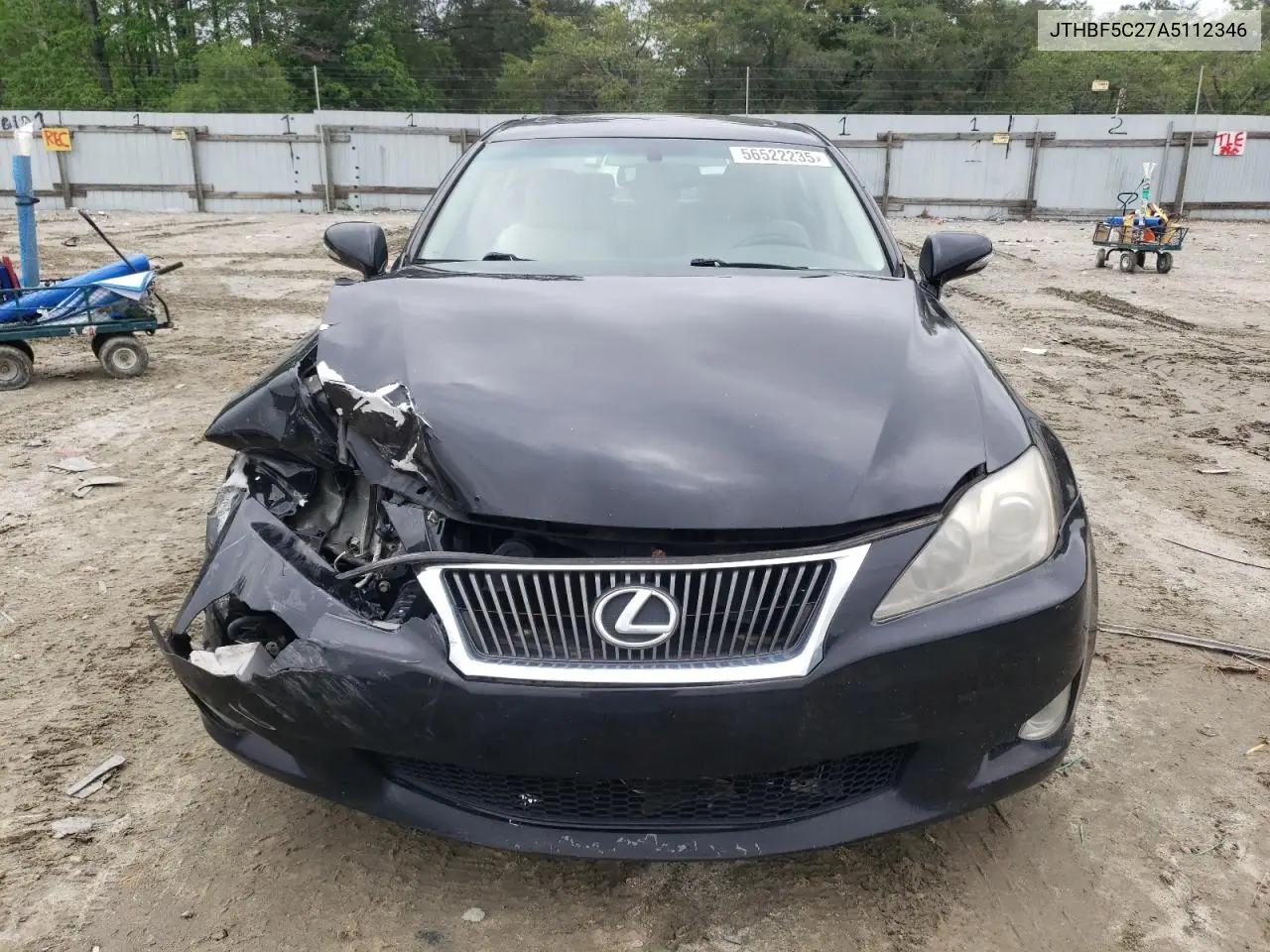 2010 Lexus Is 250 VIN: JTHBF5C27A5112346 Lot: 56522235