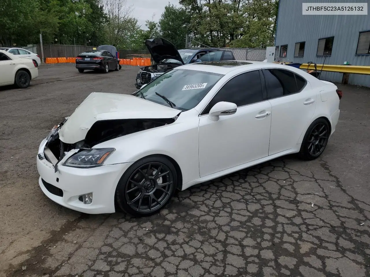 2010 Lexus Is 250 VIN: JTHBF5C23A5126132 Lot: 56963205