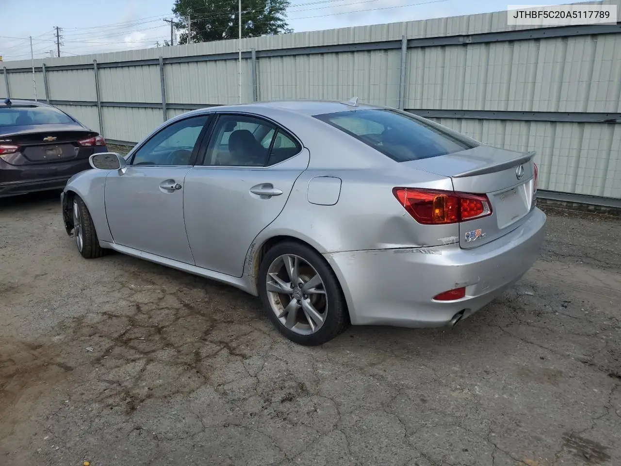 2010 Lexus Is 250 VIN: JTHBF5C20A5117789 Lot: 59980135