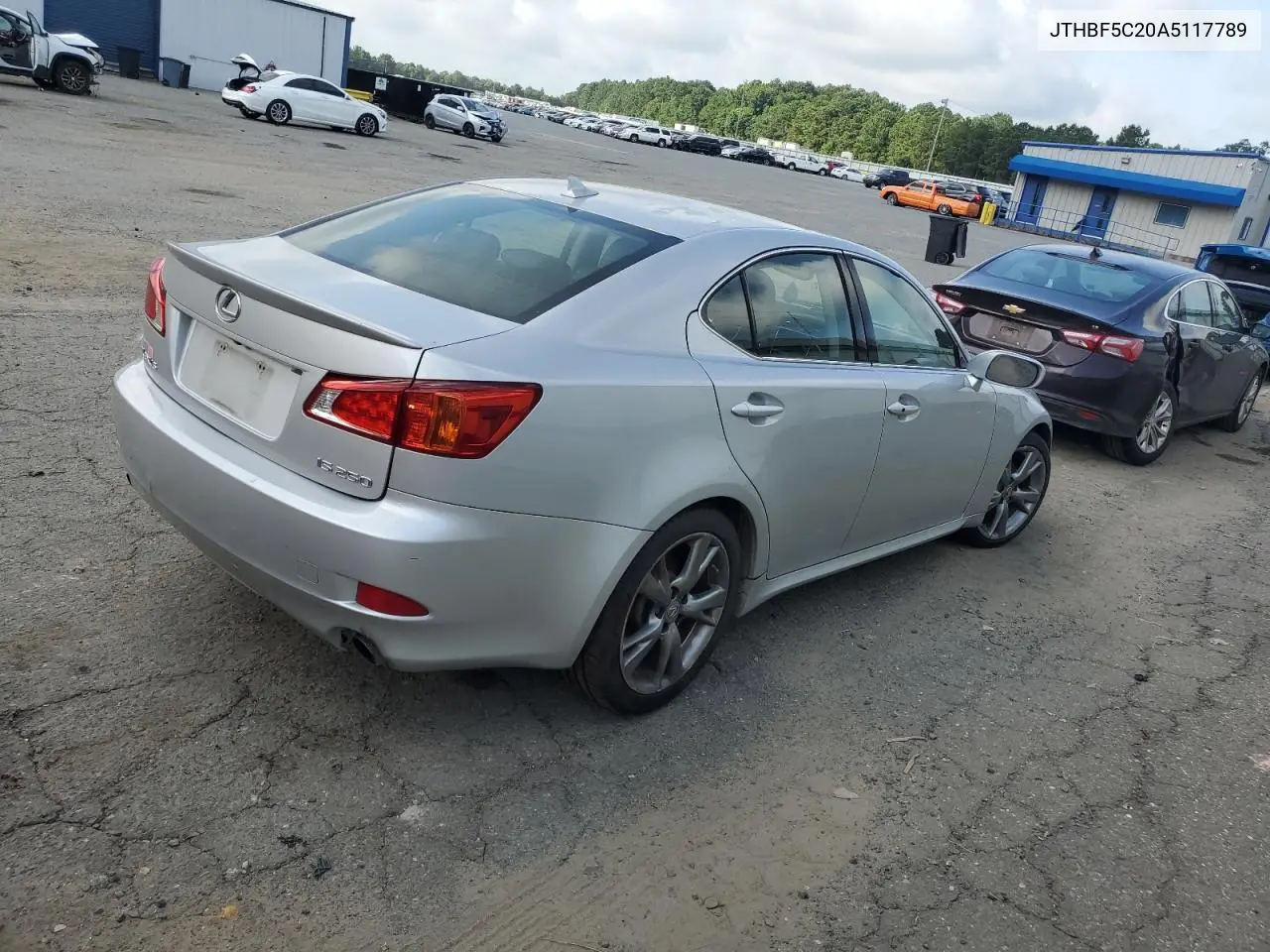 2010 Lexus Is 250 VIN: JTHBF5C20A5117789 Lot: 59980135