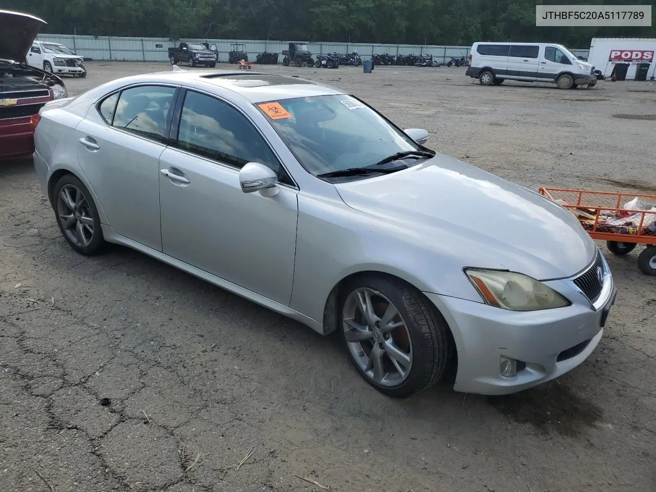 2010 Lexus Is 250 VIN: JTHBF5C20A5117789 Lot: 59980135