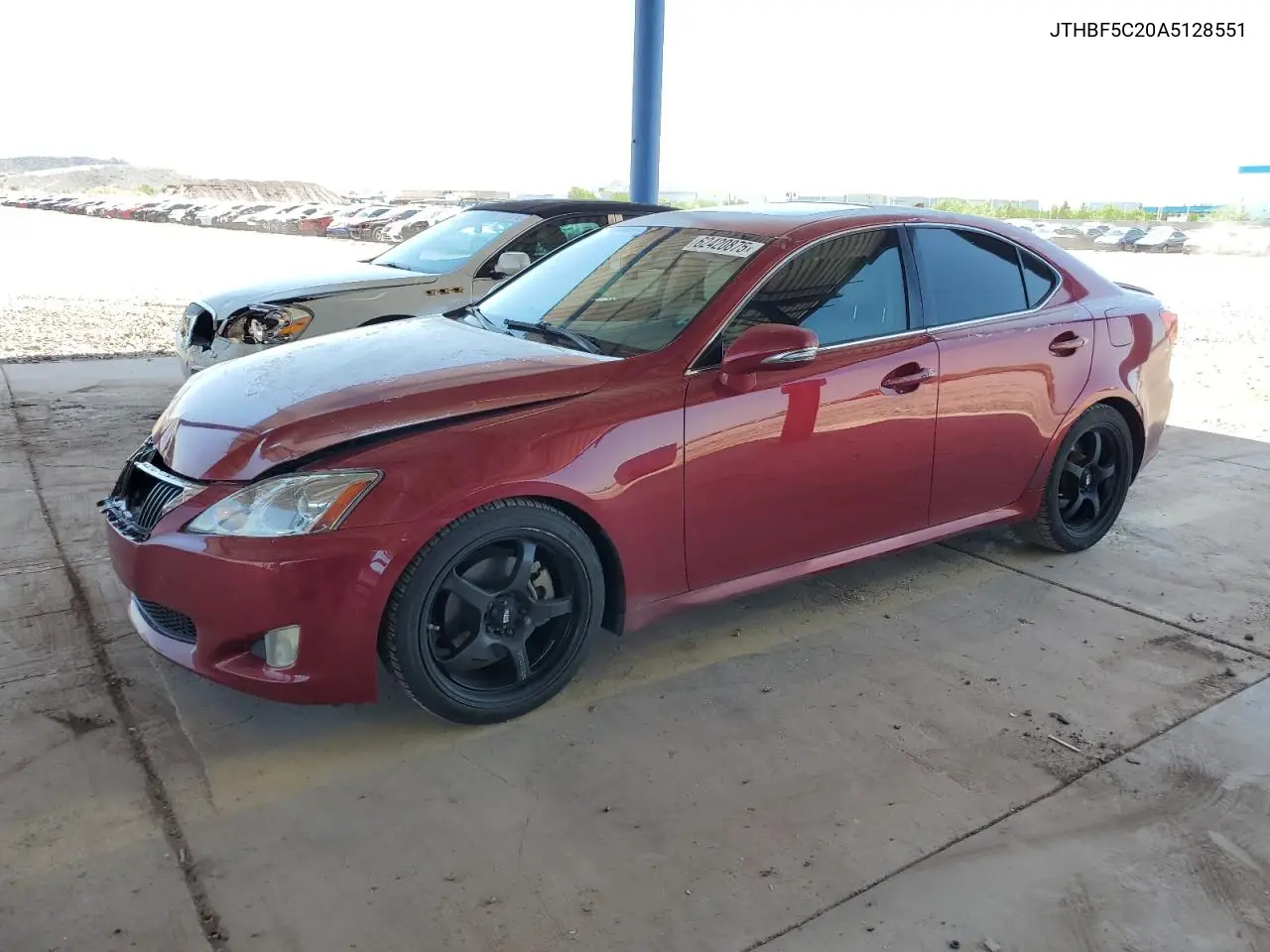 2010 Lexus Is 250 VIN: JTHBF5C20A5128551 Lot: 62420875