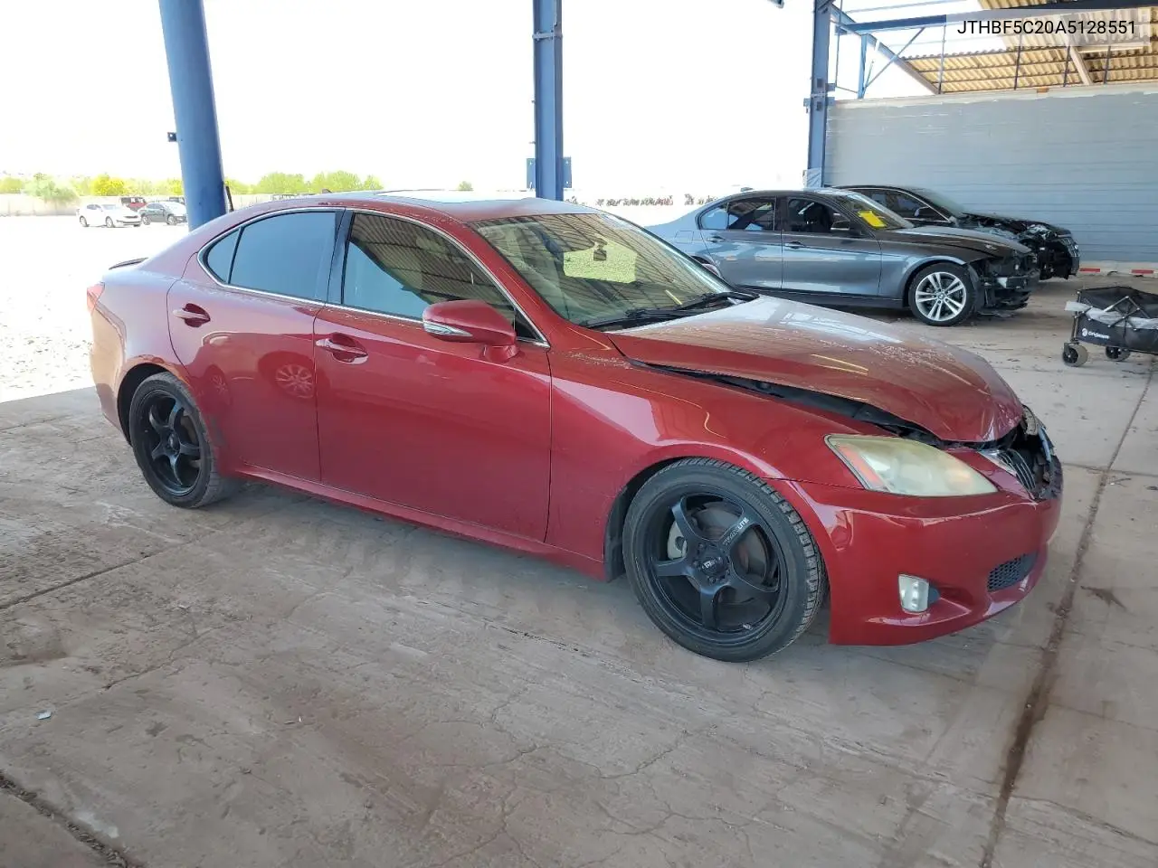 2010 Lexus Is 250 VIN: JTHBF5C20A5128551 Lot: 62420875