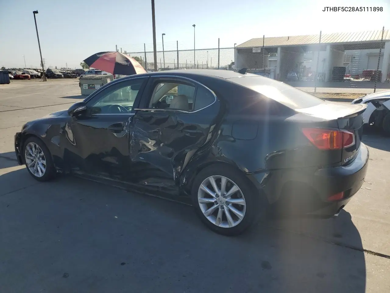 2010 Lexus Is 250 VIN: JTHBF5C28A5111898 Lot: 62731095