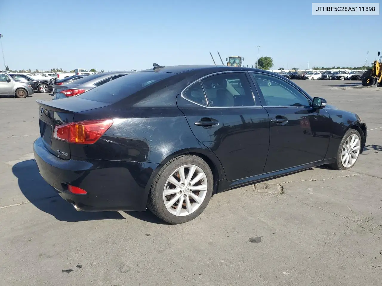 2010 Lexus Is 250 VIN: JTHBF5C28A5111898 Lot: 62731095