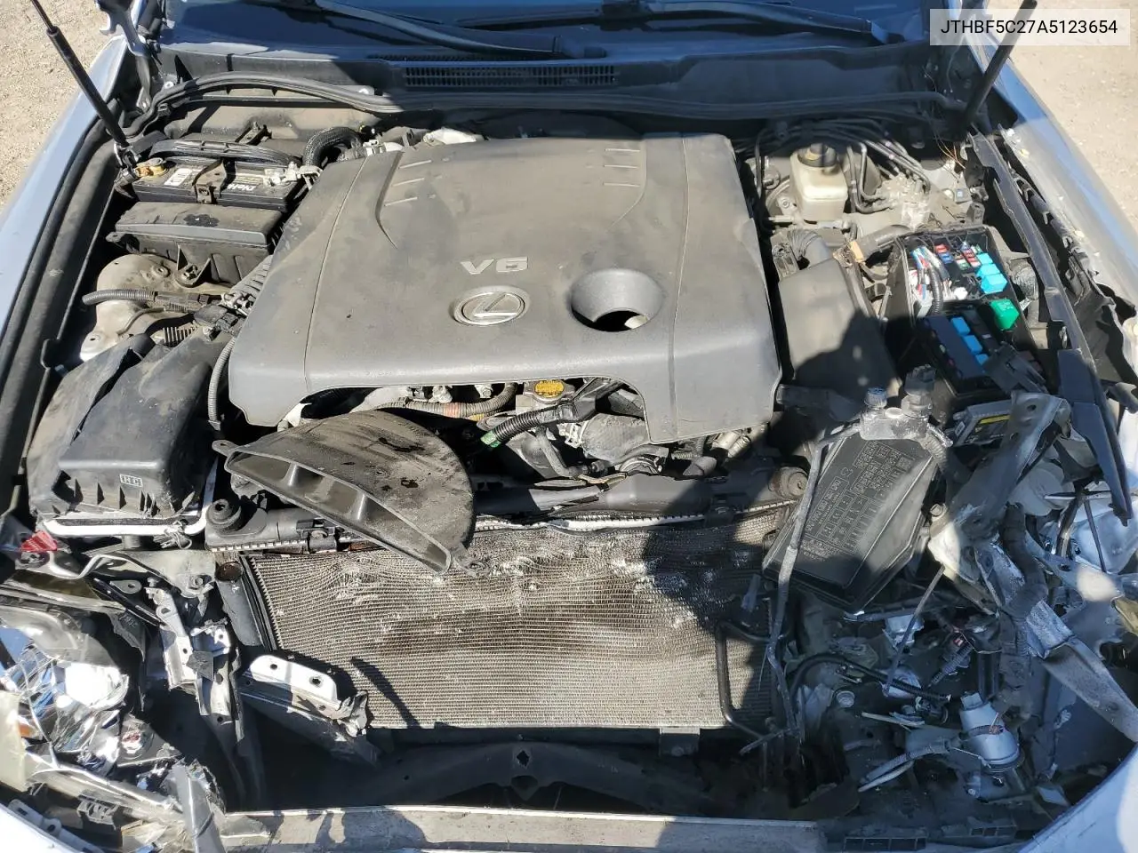 2010 Lexus Is 250 VIN: JTHBF5C27A5123654 Lot: 62956235