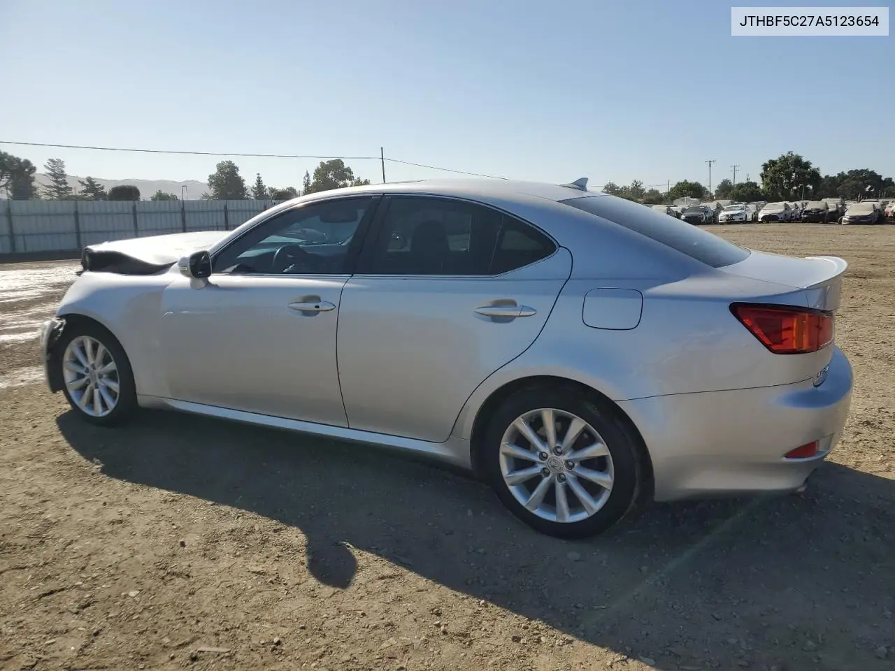 2010 Lexus Is 250 VIN: JTHBF5C27A5123654 Lot: 62956235