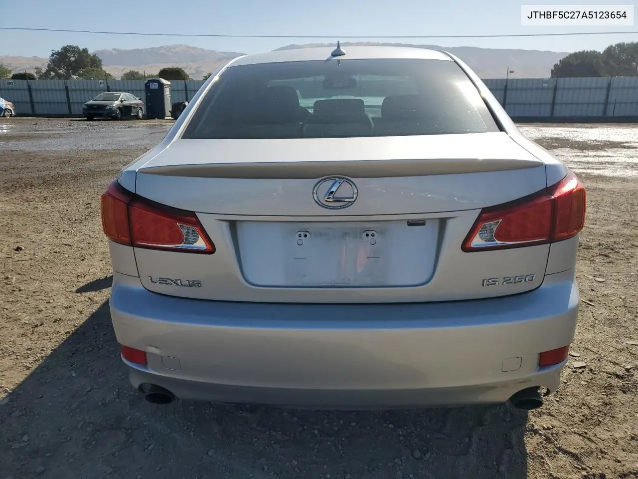 2010 Lexus Is 250 VIN: JTHBF5C27A5123654 Lot: 62956235