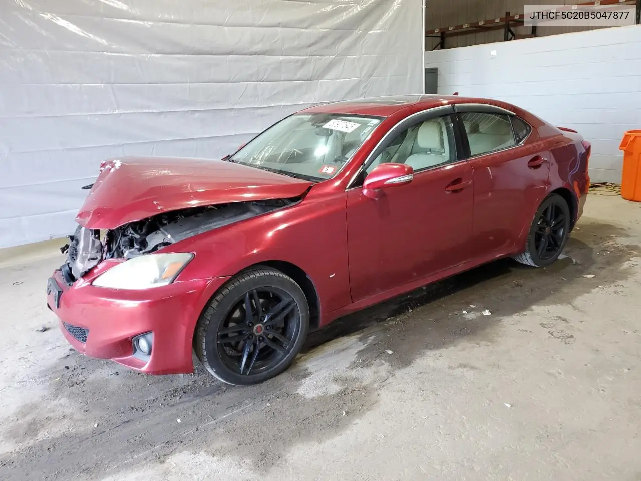 2011 Lexus Is 250 VIN: JTHCF5C20B5047877 Lot: 50927545